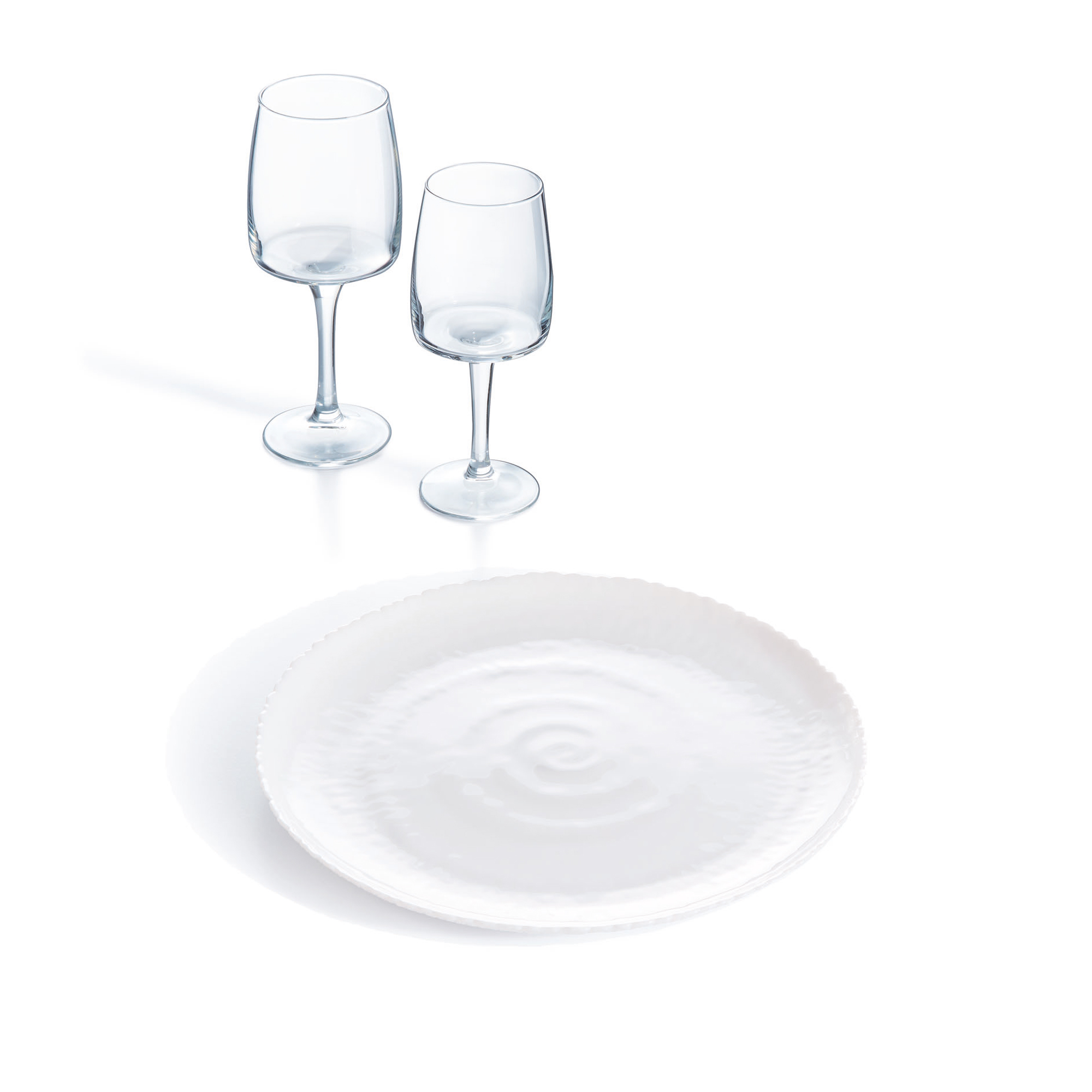 Set 7pzs un decanter + 6 copas para vino Luminarc